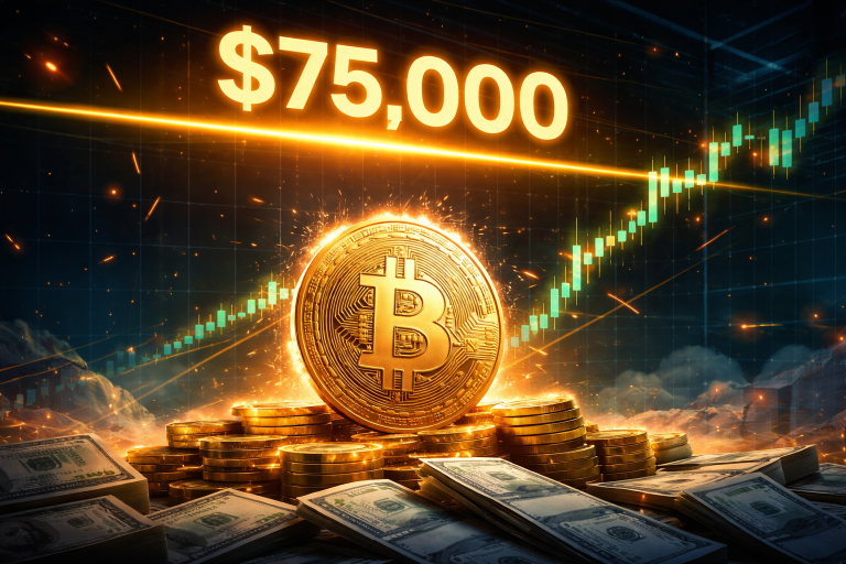 Bitcoin precisa retomar US$ 75 mil para confirmar volta do ‘risk-on’