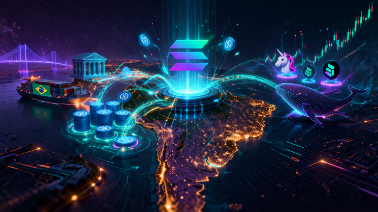 Solana lidera volume orgânico de stablecoins em fevereiro e ganha força