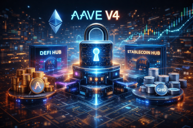 Aave V4 é aprovado em votação e mira lançamento na mainnet da Ethereum