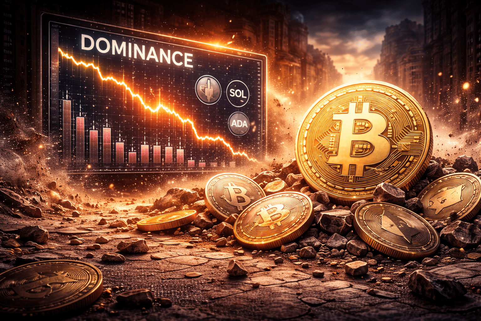 Buzz social de altcoins atinge mínima de dois anos em fuga para ativos mais sólidos