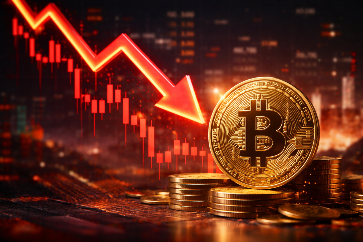 Bitcoin em Queda