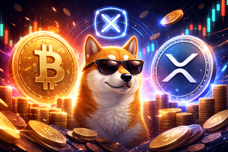 Bitcoin Hoje 17/03/26: mercado indeciso, XRP dispara e Dogecoin ganha força com X Money