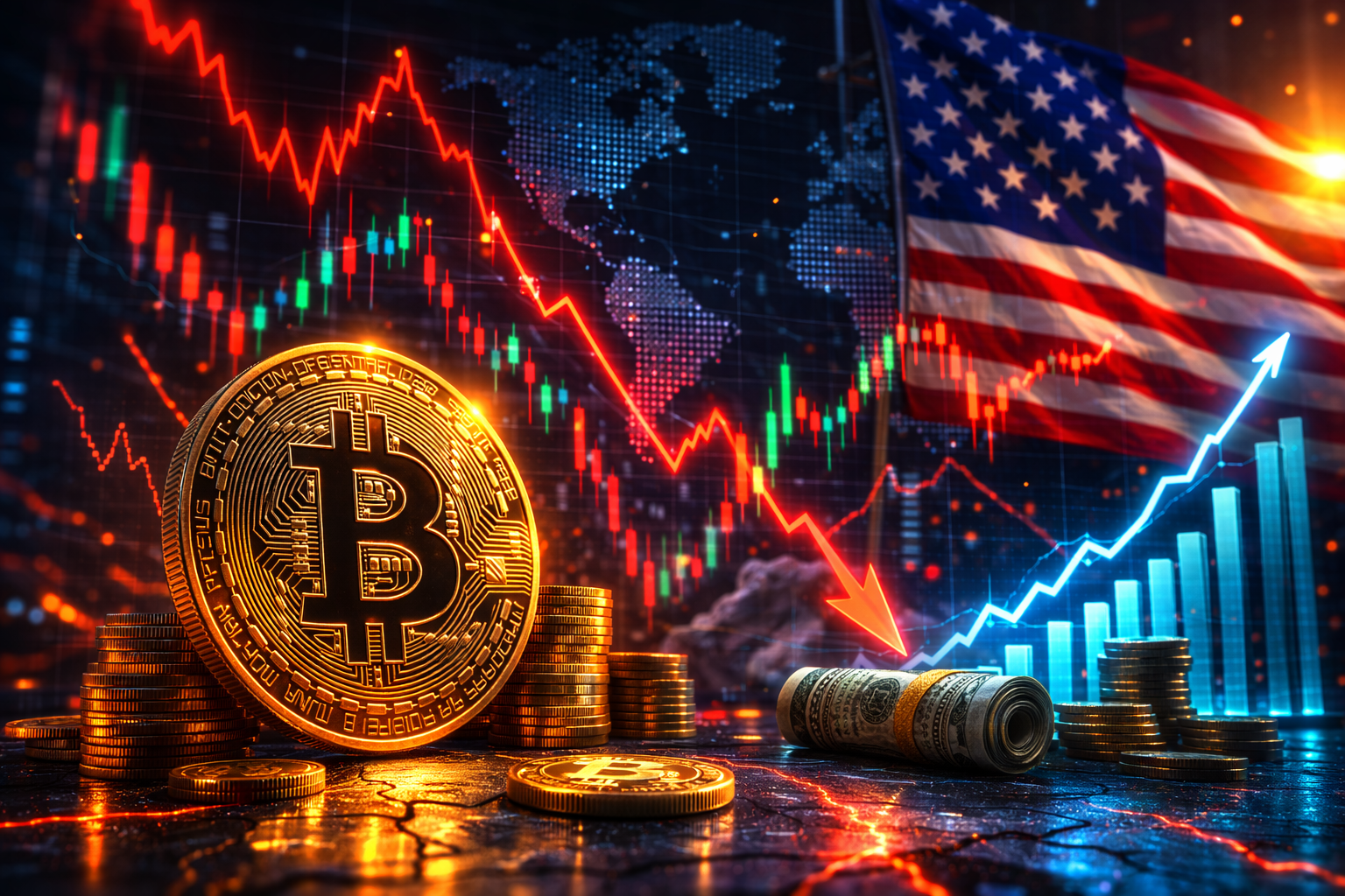 M2 volta a subir: por que a alta da liquidez não está impulsionando o Bitcoin?