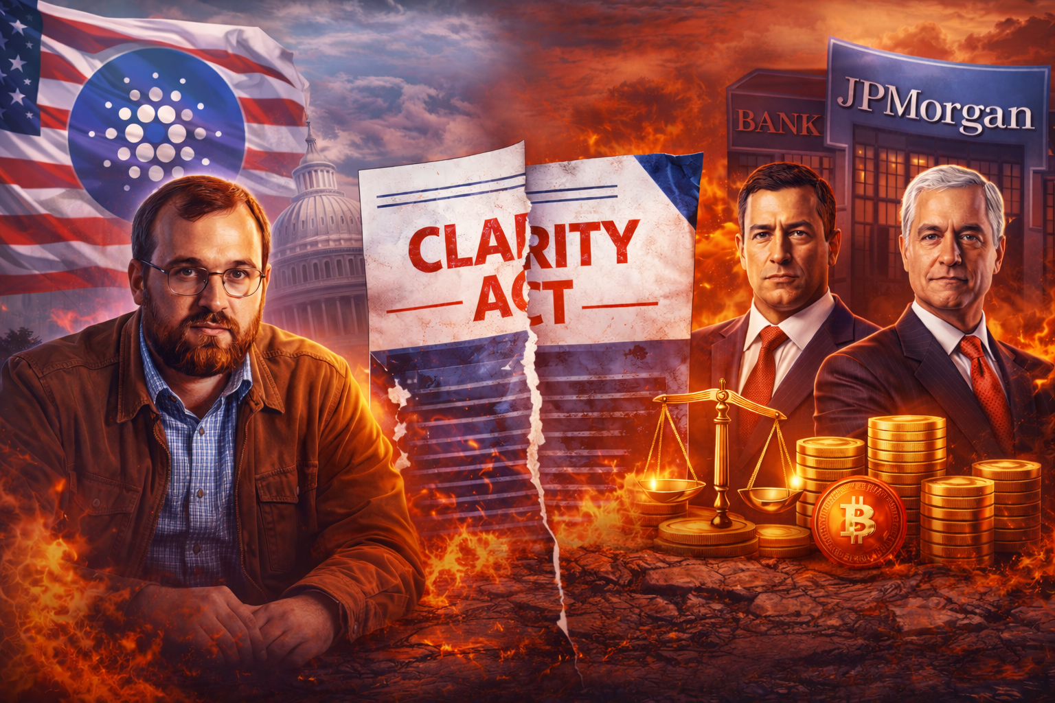 Prazo da Casa Branca para stablecoins atrasa enquanto cresce debate sobre CLARITY Act