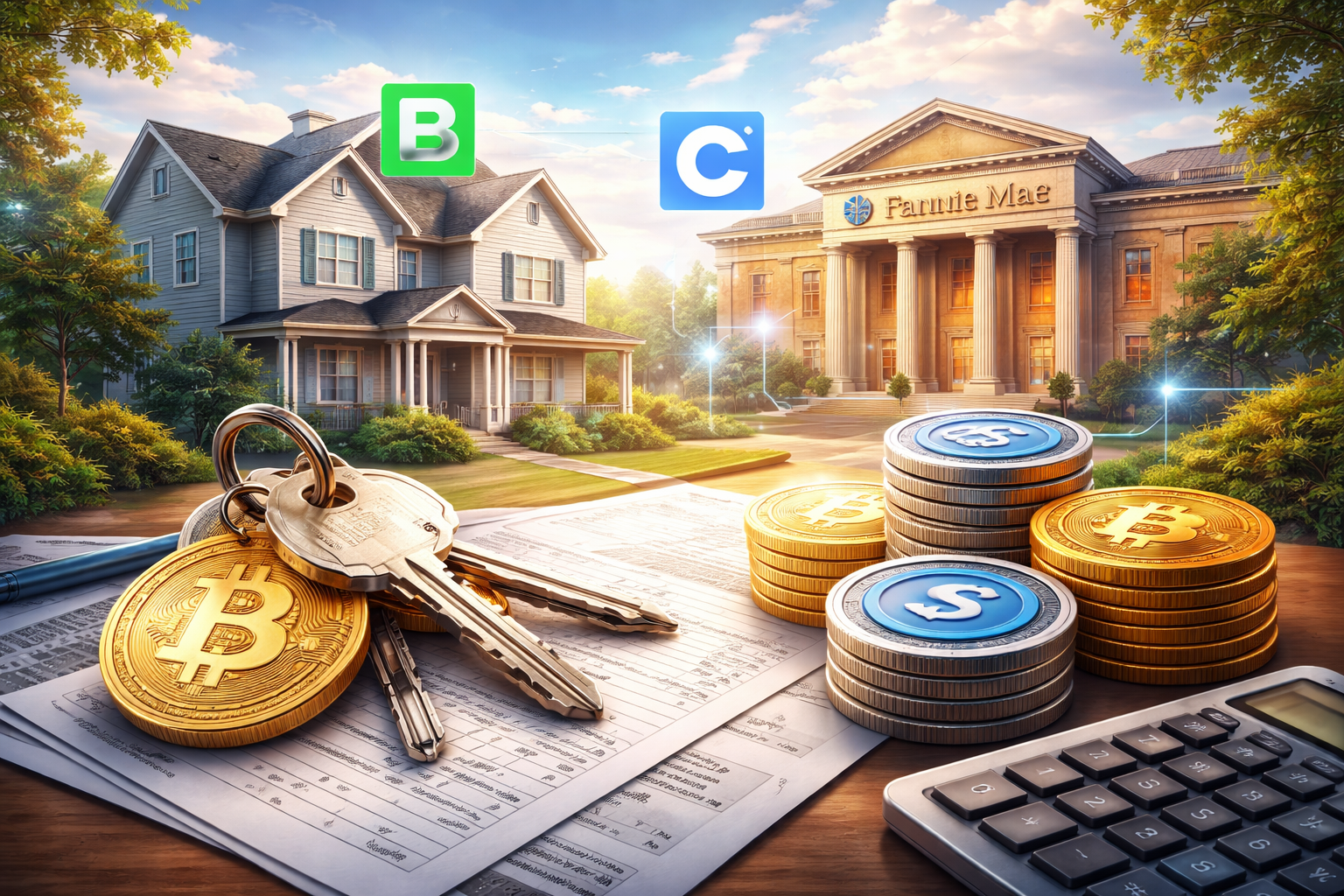 Coinbase viabiliza as primeiras hipotecas tradicionais lastreadas em criptomoedas