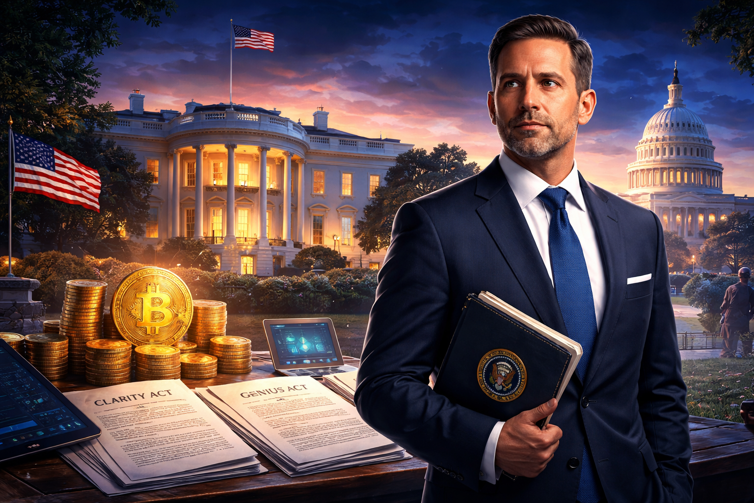 David Sacks deixa cargo de 'czar cripto' com legislação pendente nos EUA