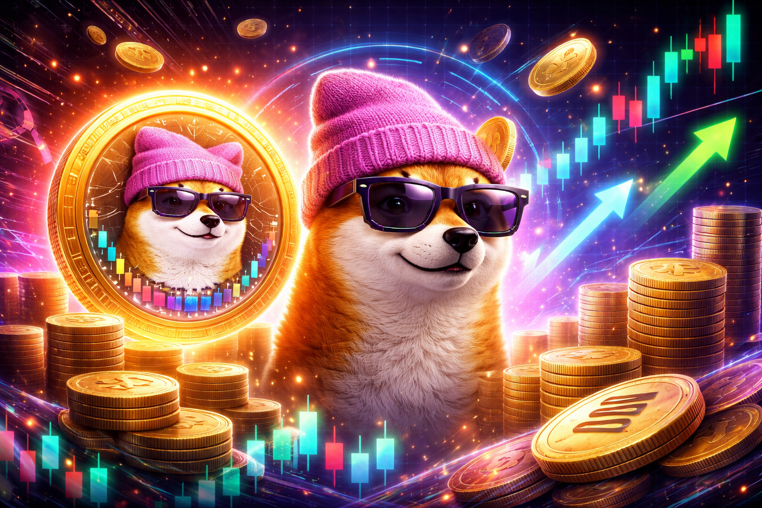 Dogwifhat (WIF) sobe 10% e testa região de rompimento acima de US$ 2