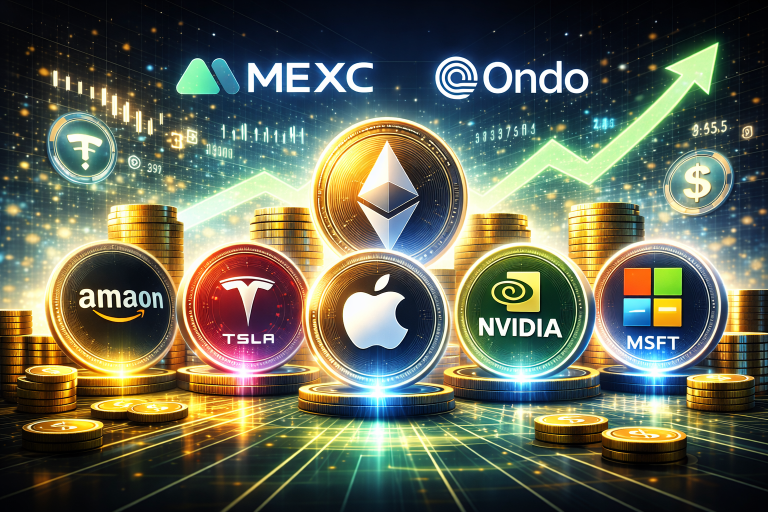MEXC e Ondo ampliam parceria com 17 novos pares de ações tokenizadas