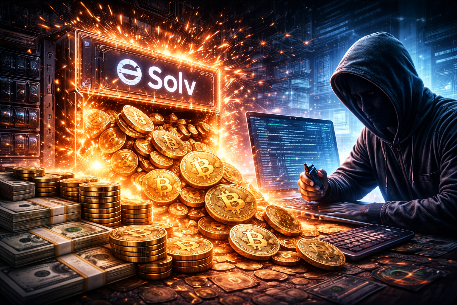 Exploit drena US$ 2,7 milhões de vault de rendimento em Bitcoin da Solv Protocol