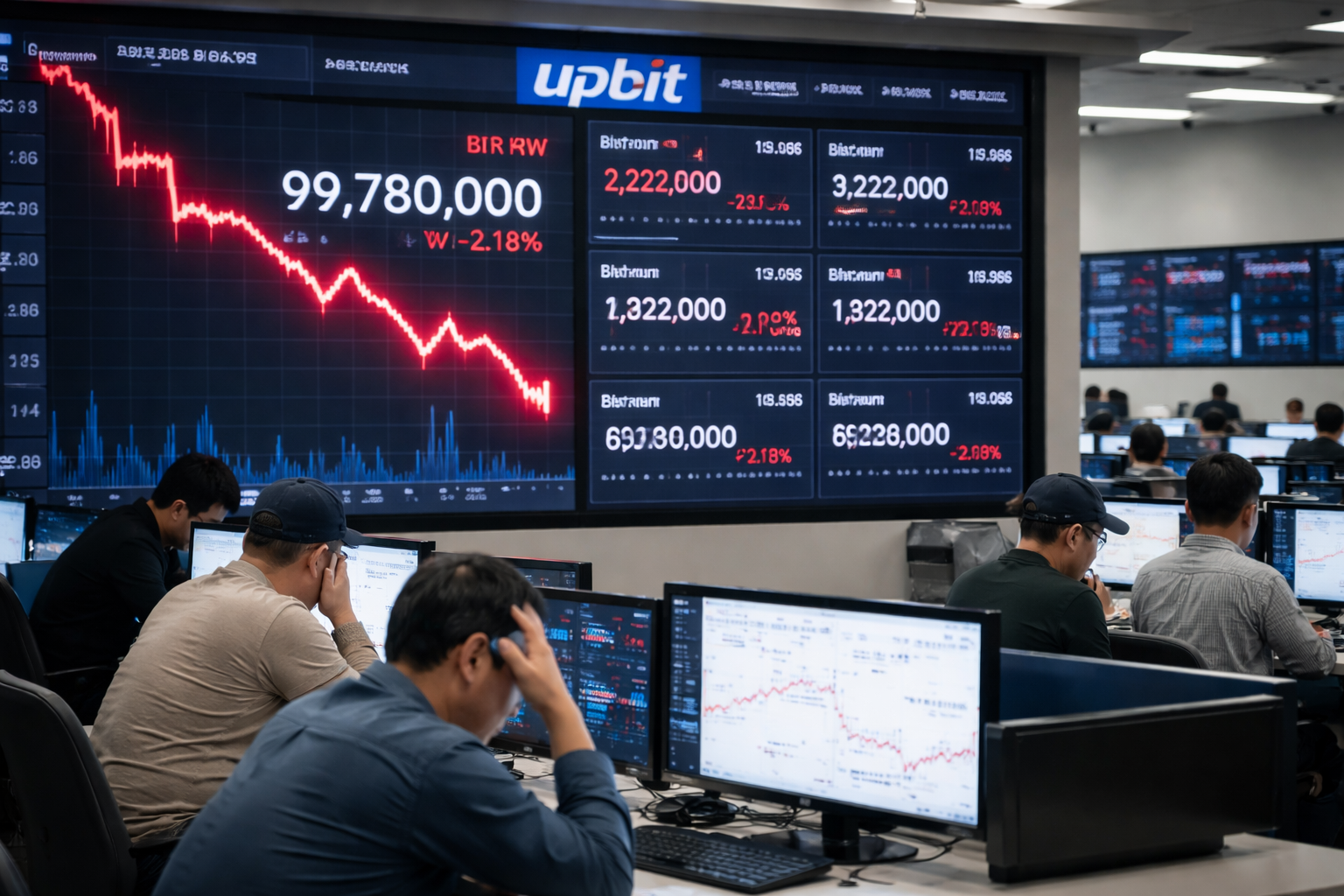 Upbit vê receita cair 10% para US$ 1 bilhão com desaceleração no trading cripto