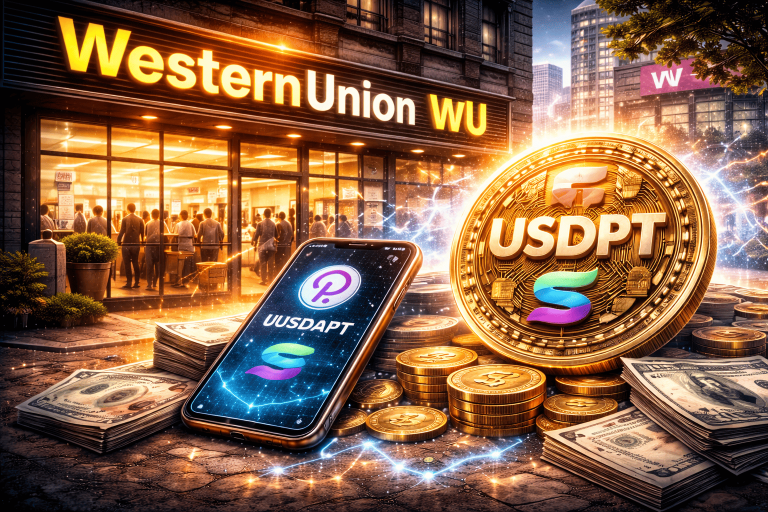 Western Union lança stablecoin USDPT na Solana em parceria com Crossmint