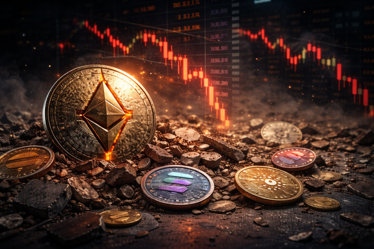 Altcoins acumulam queda de até 70%: dados da Binance apontam possível reversão