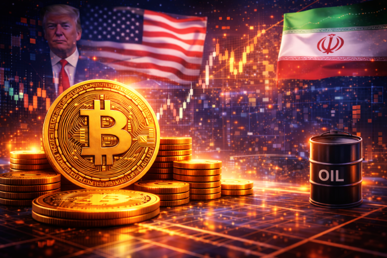 Bitcoin e altcoins reagem após queda do petróleo; derivativos indicam baixa convicção