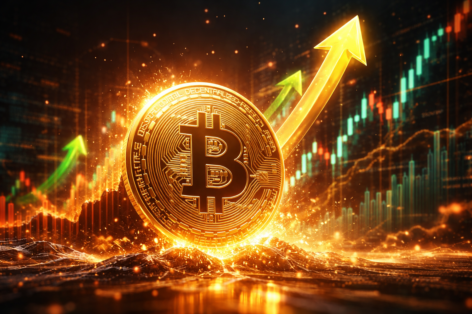 Bitcoin ganha força: níveis técnicos-chave para acompanhar na alta