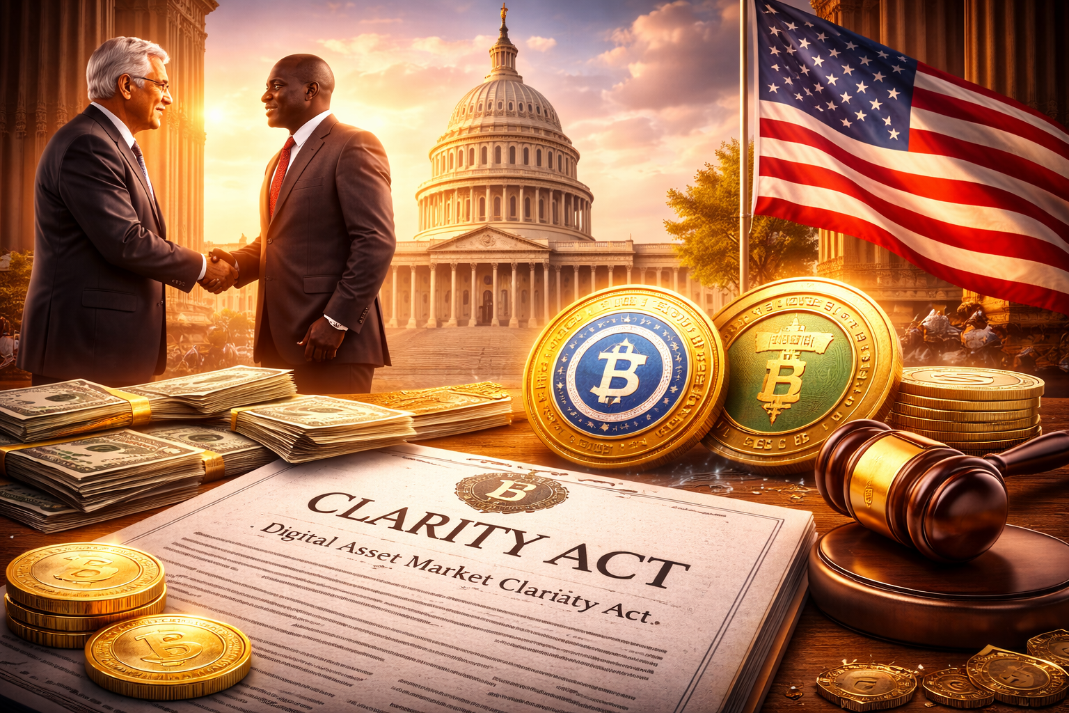 CLARITY Act: acordo finalizado pode virar lei ainda este mês