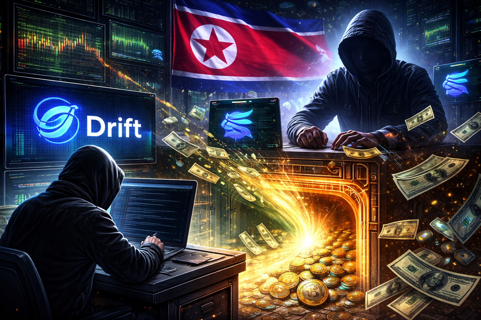 Hackers norte-coreanos infiltraram a Drift por seis meses antes do ataque de US$ 285 milhões