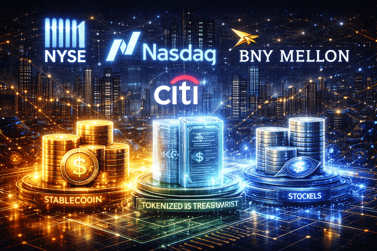 Wall Street avança para o on-chain e coloca DeFi diante de teste de US$ 330 bilhões