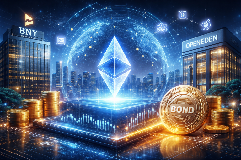 Openeden e BNY Mellon lançam produto de crédito tokenizado para RWAs