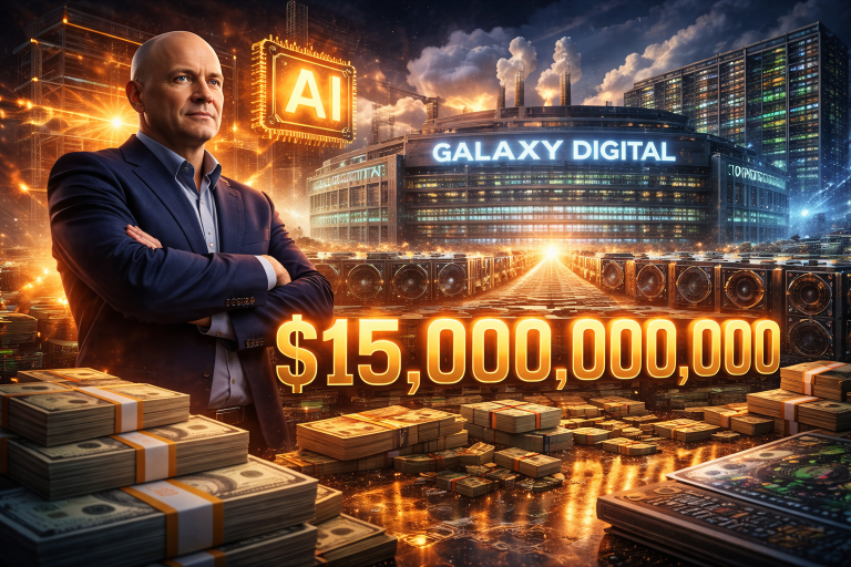 Galaxy Digital apresenta relatório anual na Nasdaq e mira US$ 15 bi em data centers