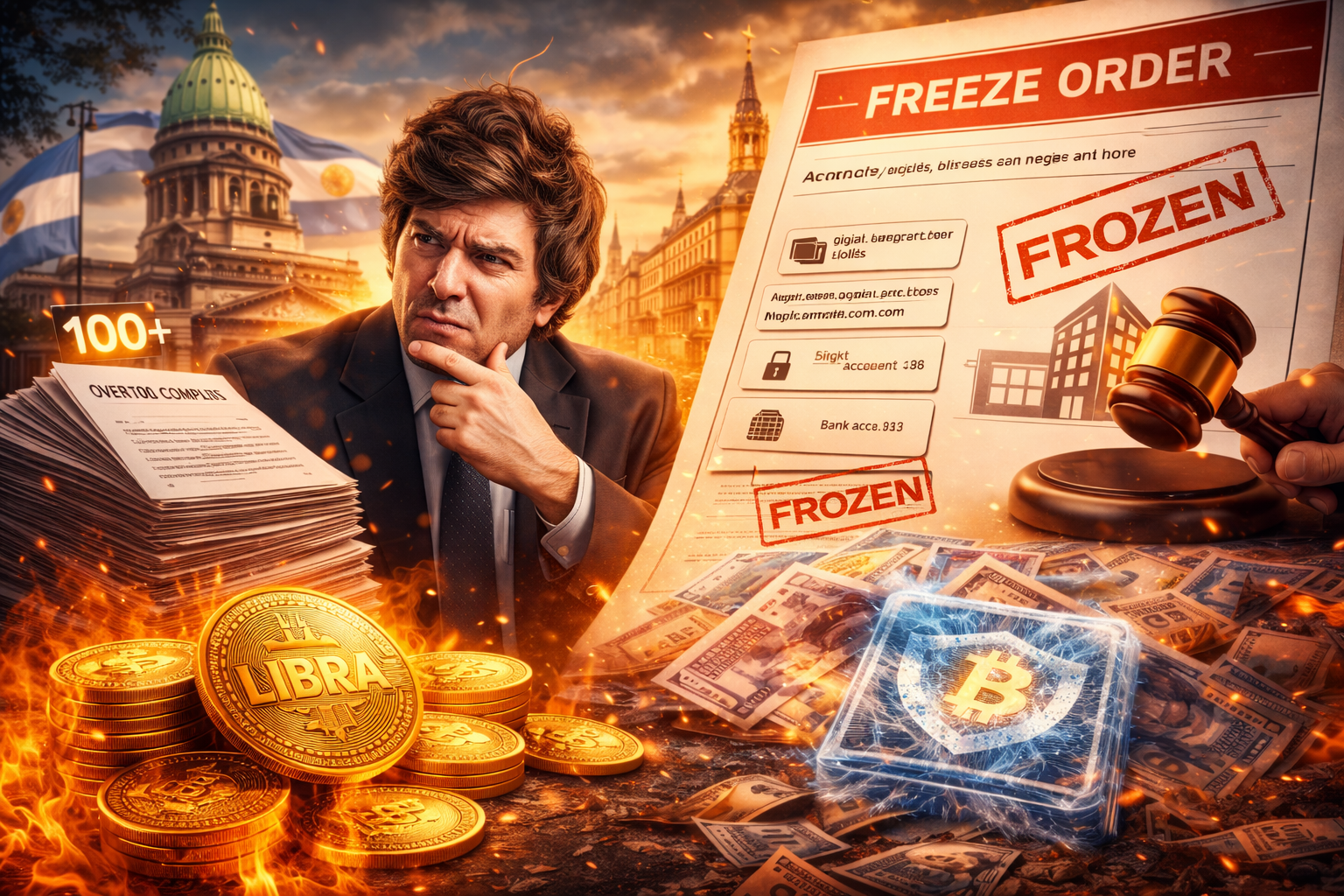 Argentina: Milei acumula novas acusações no escândalo cripto do token LIBRA