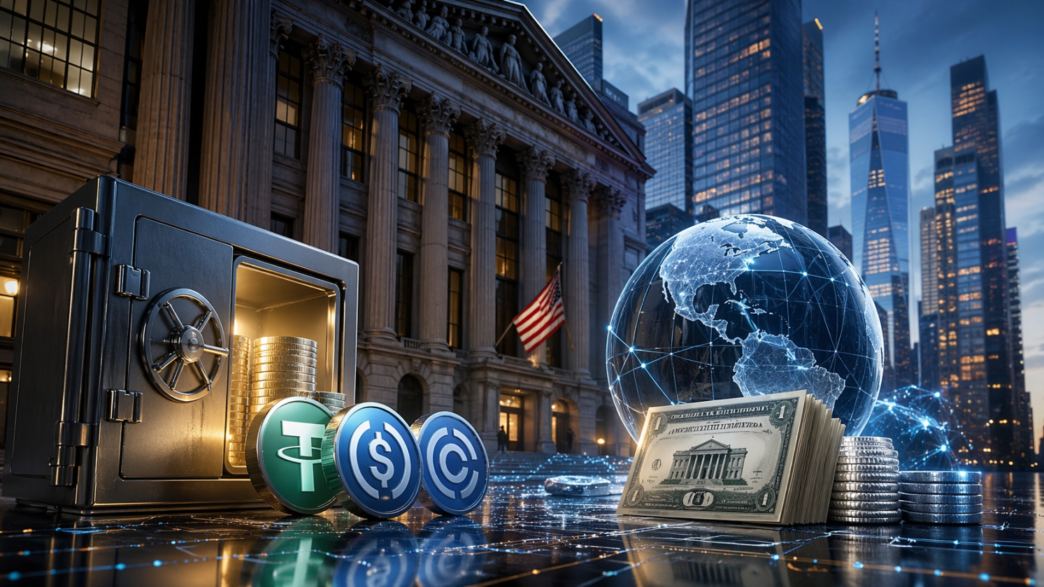 Morgan Stanley lança fundo de reservas para stablecoins alinhado ao GENIUS Act