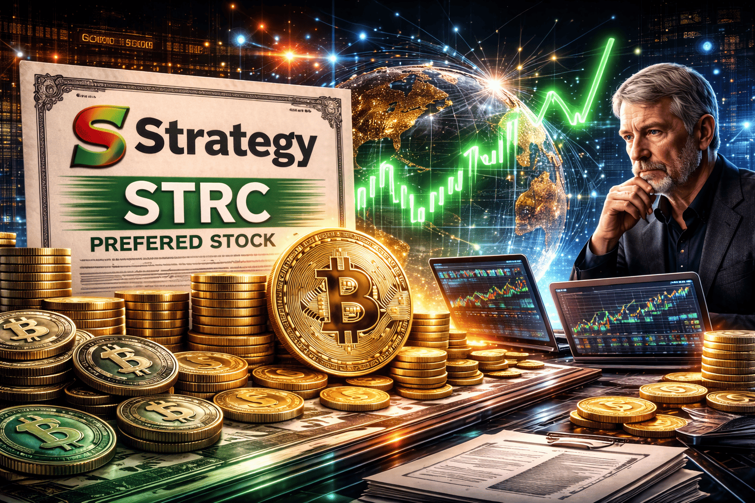 Strategy ganha novo combustível para comprar Bitcoin com US$ 1,1 bi no STRC