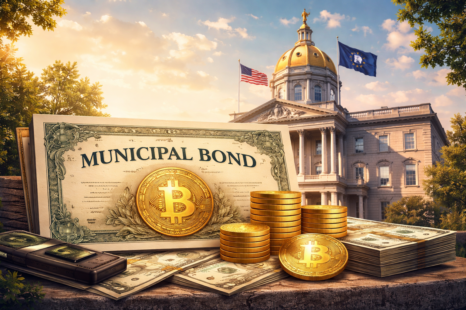 New Hampshire emitirá título de US$ 100 milhões lastreado em Bitcoin