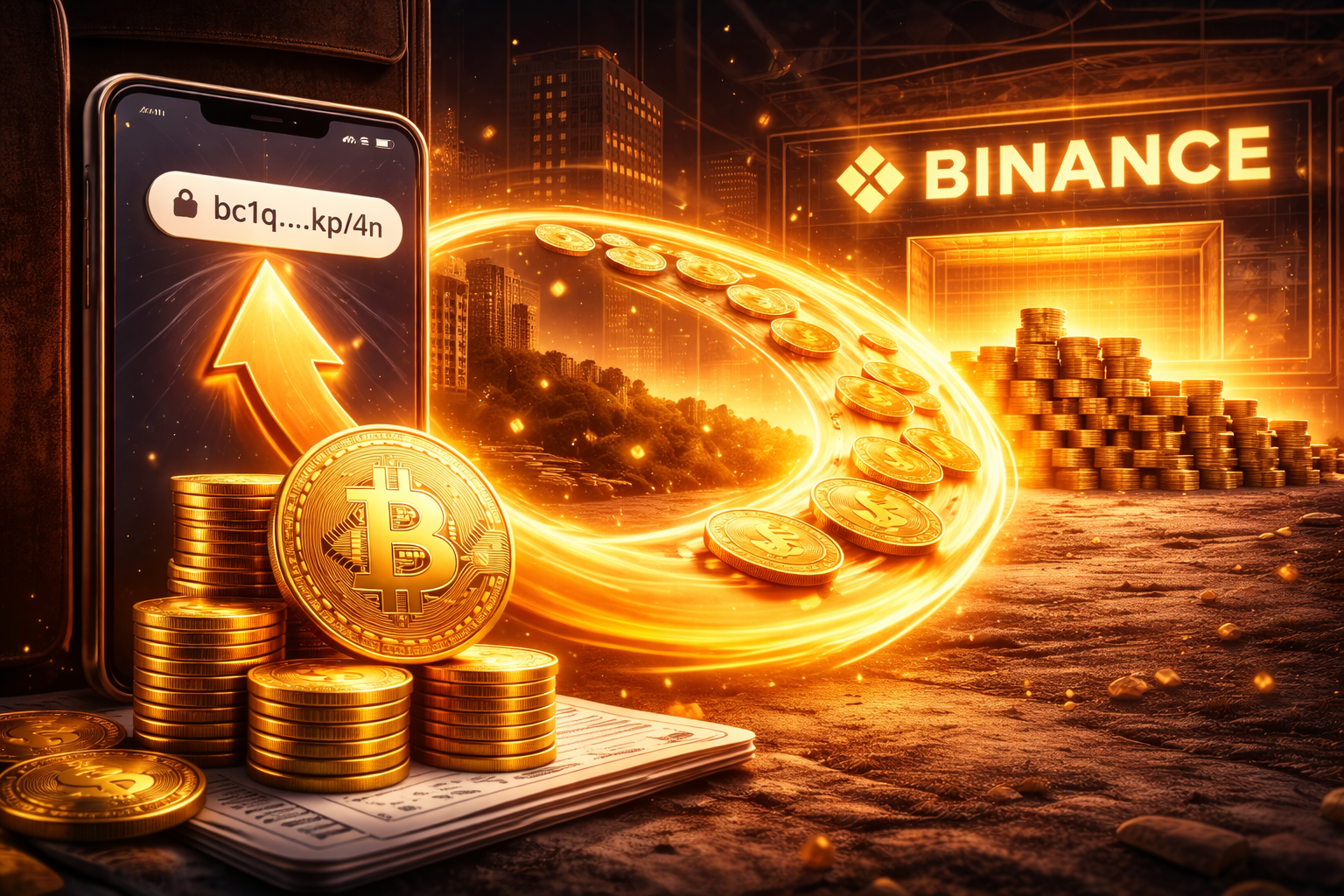 Baleia move mais de US$ 20 milhões em Bitcoin para a Binance