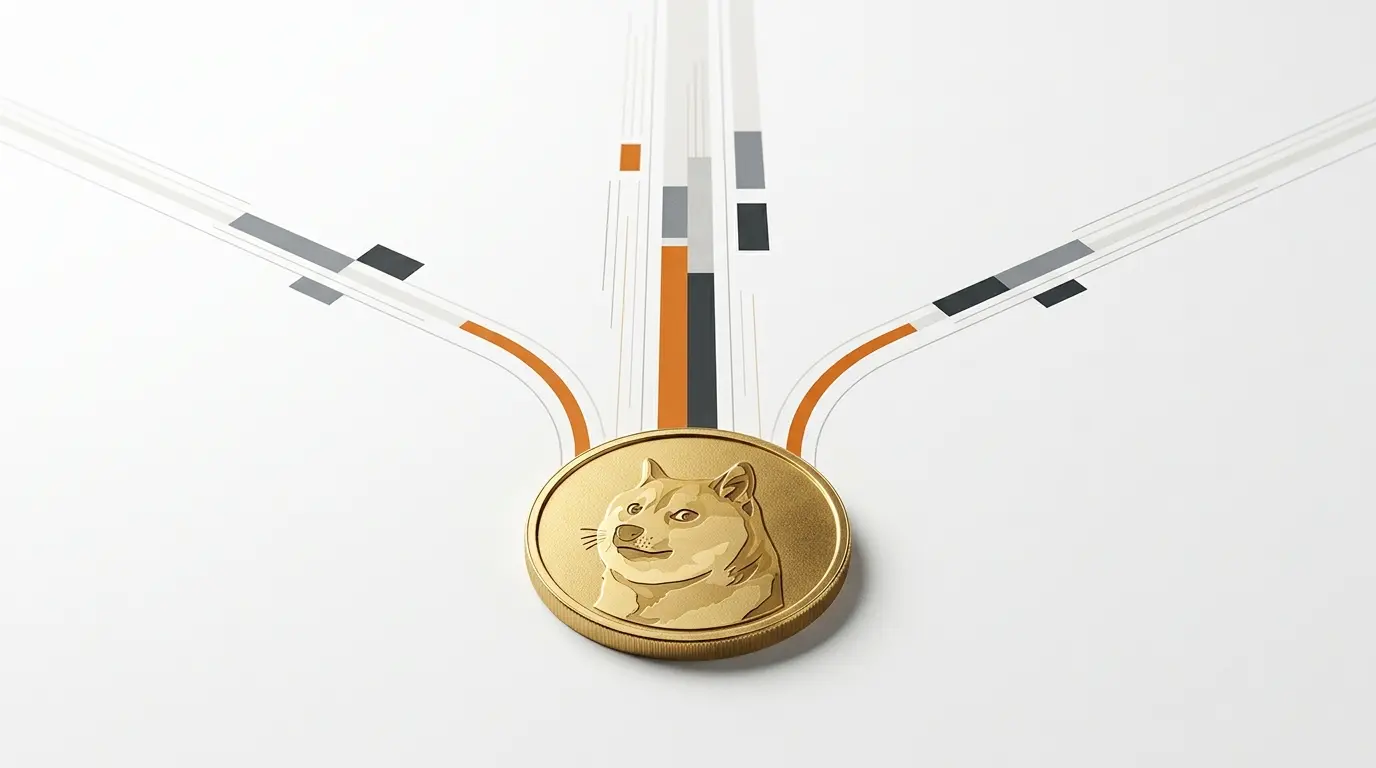 Moeda de Dogecoin com fluxos de investimento concentrados em um único fundo de ETF